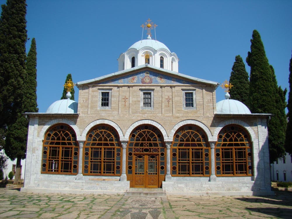 Biserica Schitului Prodromu - vedere frontală