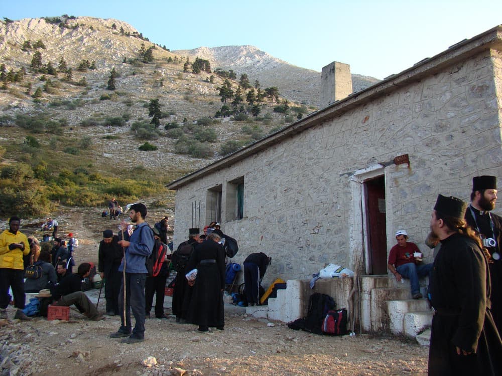 Dimineaţa, privind spre Vârf