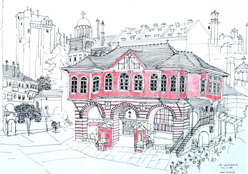 Sf.M.Vatopedi - Stăreţia