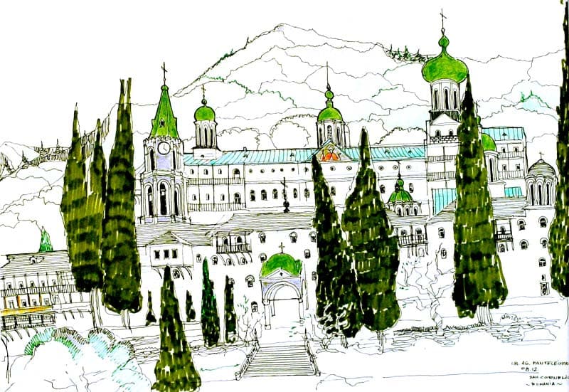 Sf. Mănăstire Pantelimon - (vedere exterioară)