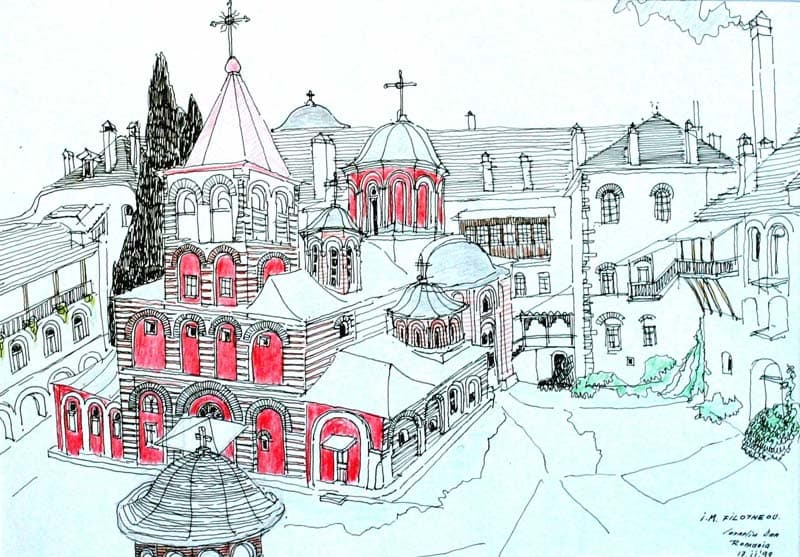 Sf. M. Filotheou - Biserica Principală