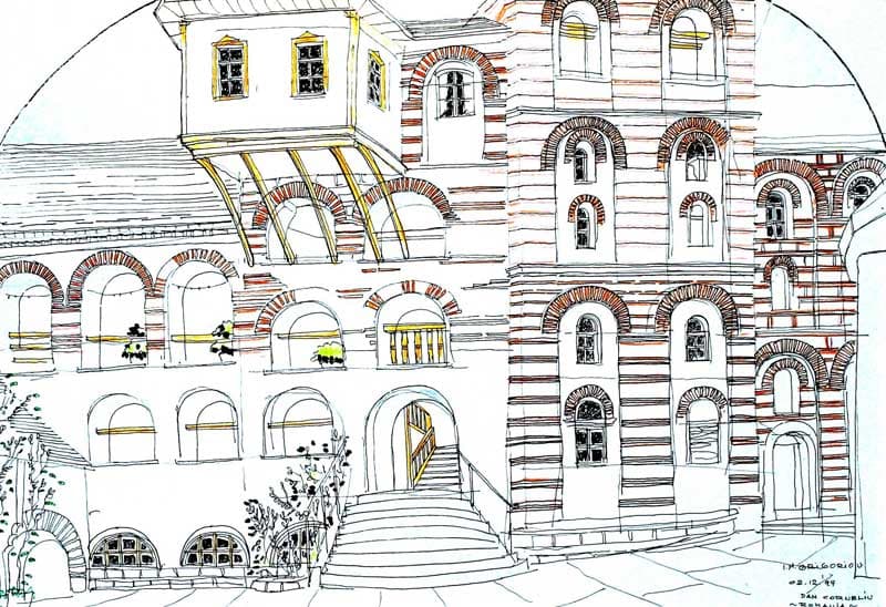 Sf. Mănăstire Grigoriou - Turnul Clopotniţă