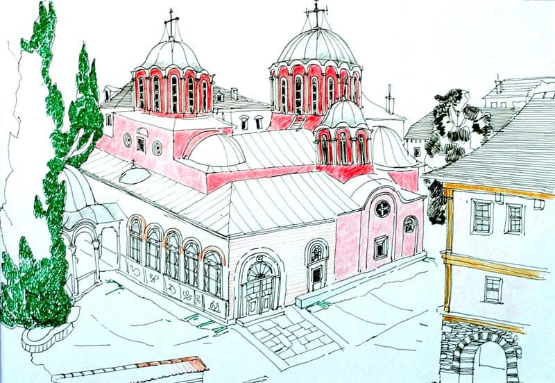 Marea Lavră - Biserica