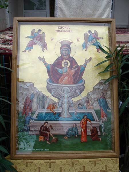Icoana 'Izvorul Tămăduirii'