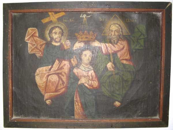 Icoana „Încoronarea Maicii Domnului”