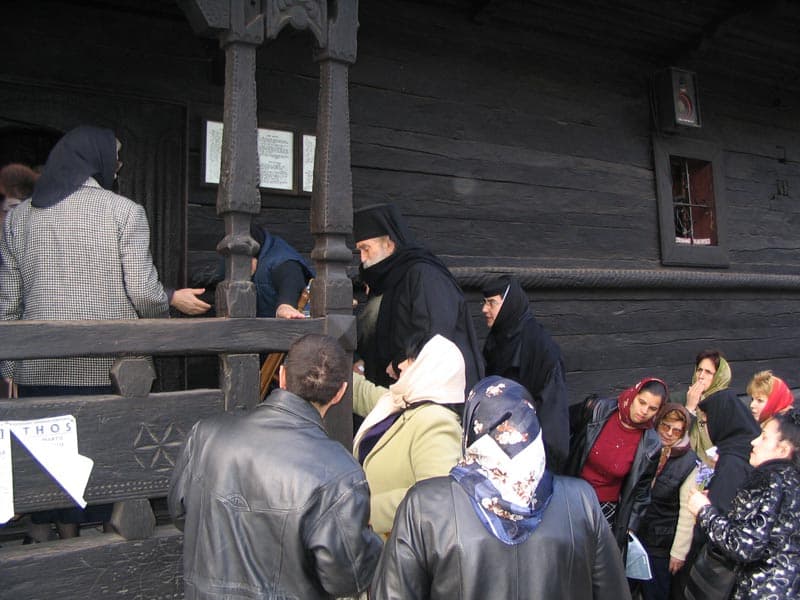 Părintele Arsenie la Mănăstirea Techirghiol