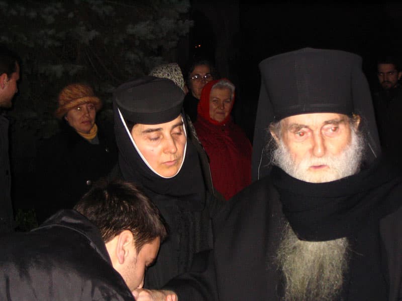 Părintele Arsenie la Mănăstirea Techirghiol