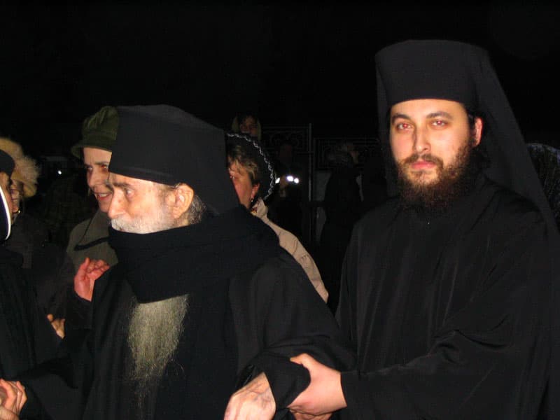 Părintele Arsenie la Mănăstirea Techirghiol