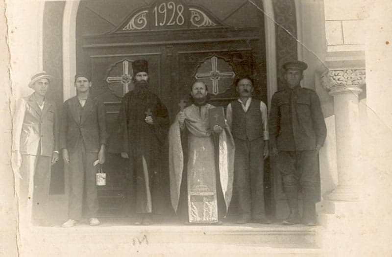 Părintele ELEFTERIE în oraşul Durostor