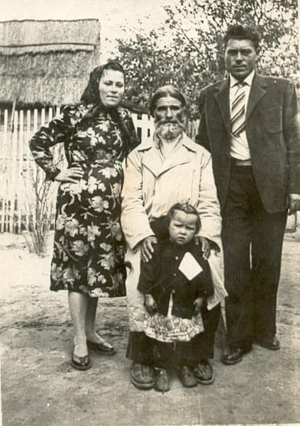 Părintele ELEFTERIE după ce a fost scos din mănăstire