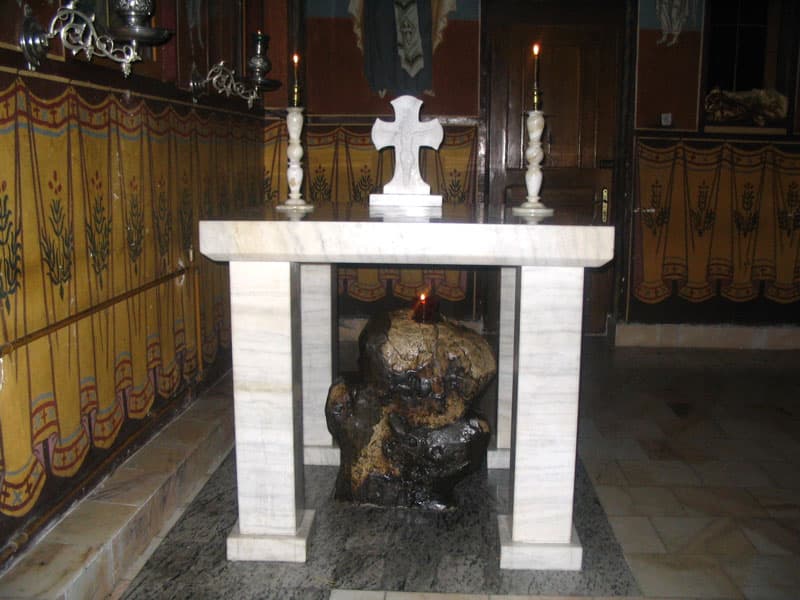 Sfânta Cruce din Paraclis (fotografie din anul 2006)