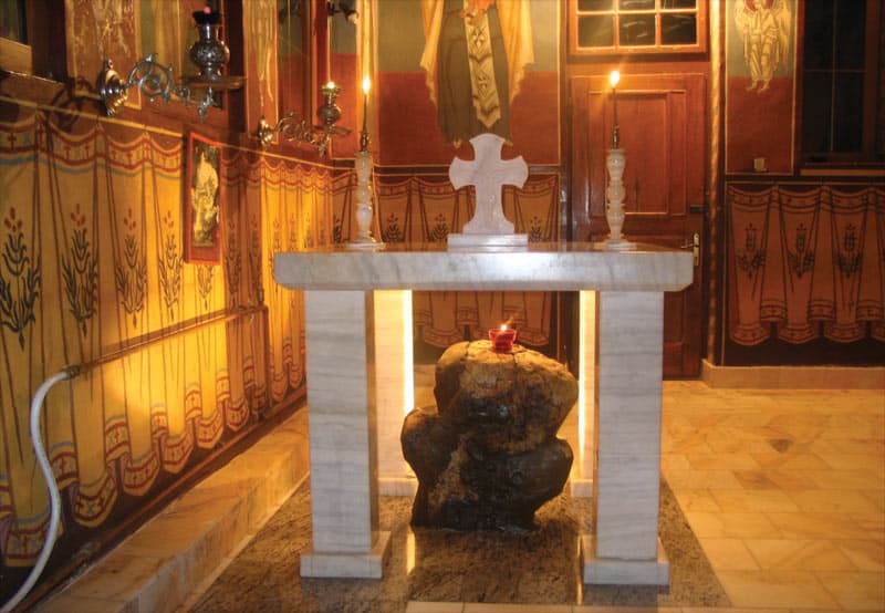 Sfânta Cruce din Paraclis (fotografie din anul 2006)